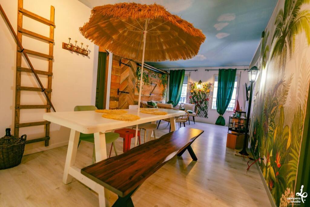 Appartement La Cabane Du Jardin Troyes Bagian luar foto