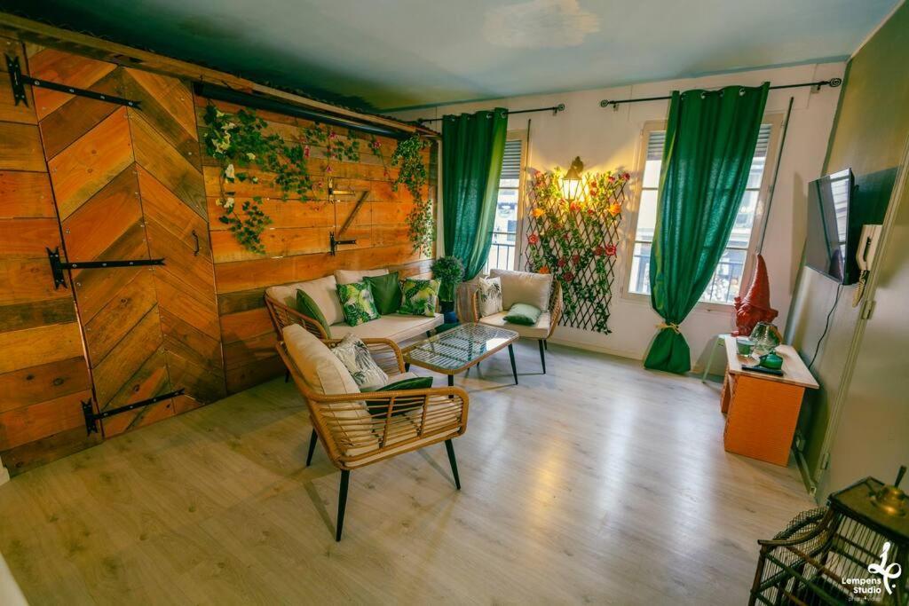 Appartement La Cabane Du Jardin Troyes Bagian luar foto