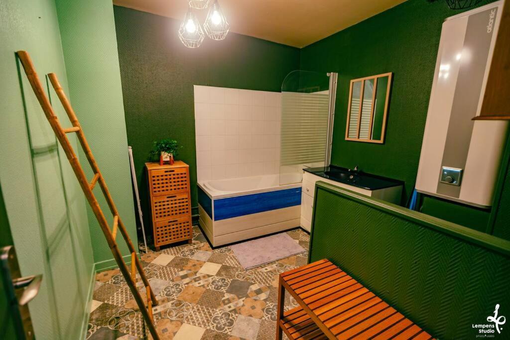 Appartement La Cabane Du Jardin Troyes Bagian luar foto